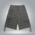 3PLAID Bermuda Shorts