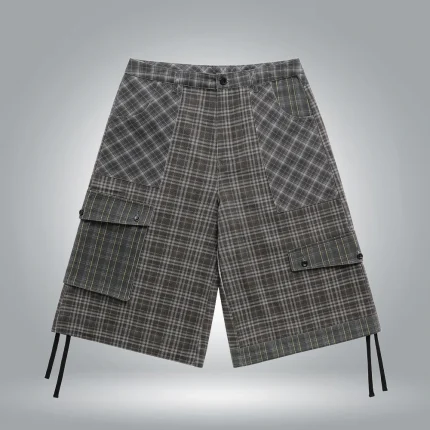 3PLAID Bermuda Shorts