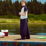 Blue Sweaty Baggy Sweatpants 2