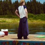 Blue Sweaty Baggy Sweatpants 4