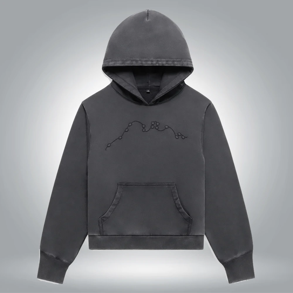 Braille Hoodie Cotton French Terry Braille Hoodie Cotton French Terry
