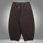 Espresso Brown Sweaty Baggy Sweatpants (1)