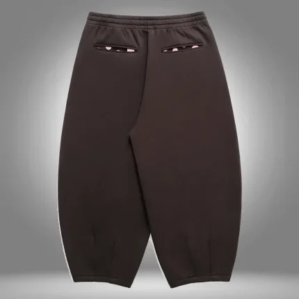 Espresso Brown Sweaty Baggy Sweatpants (1)