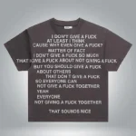 GAF1 Poem T Shirt