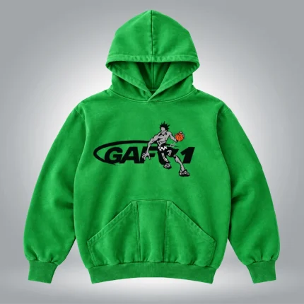 GAF1 Basketball Hoodie Green