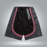 GAF1 Mesh Shorts Black & Pink