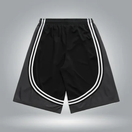 GAF1 Mesh Shorts Black & White