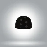 Polka Beanie Mainline Headwear Black