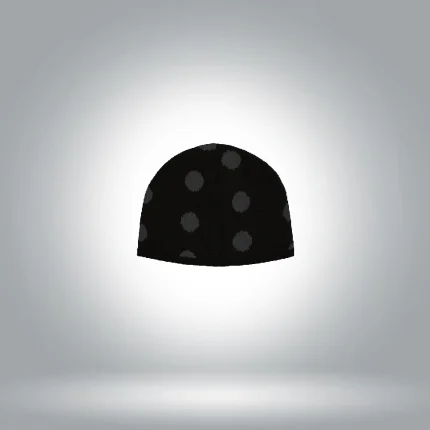 Polka Beanie Mainline Headwear Black