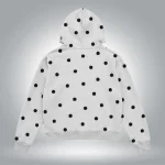 Polka Dot Zip Hoodie